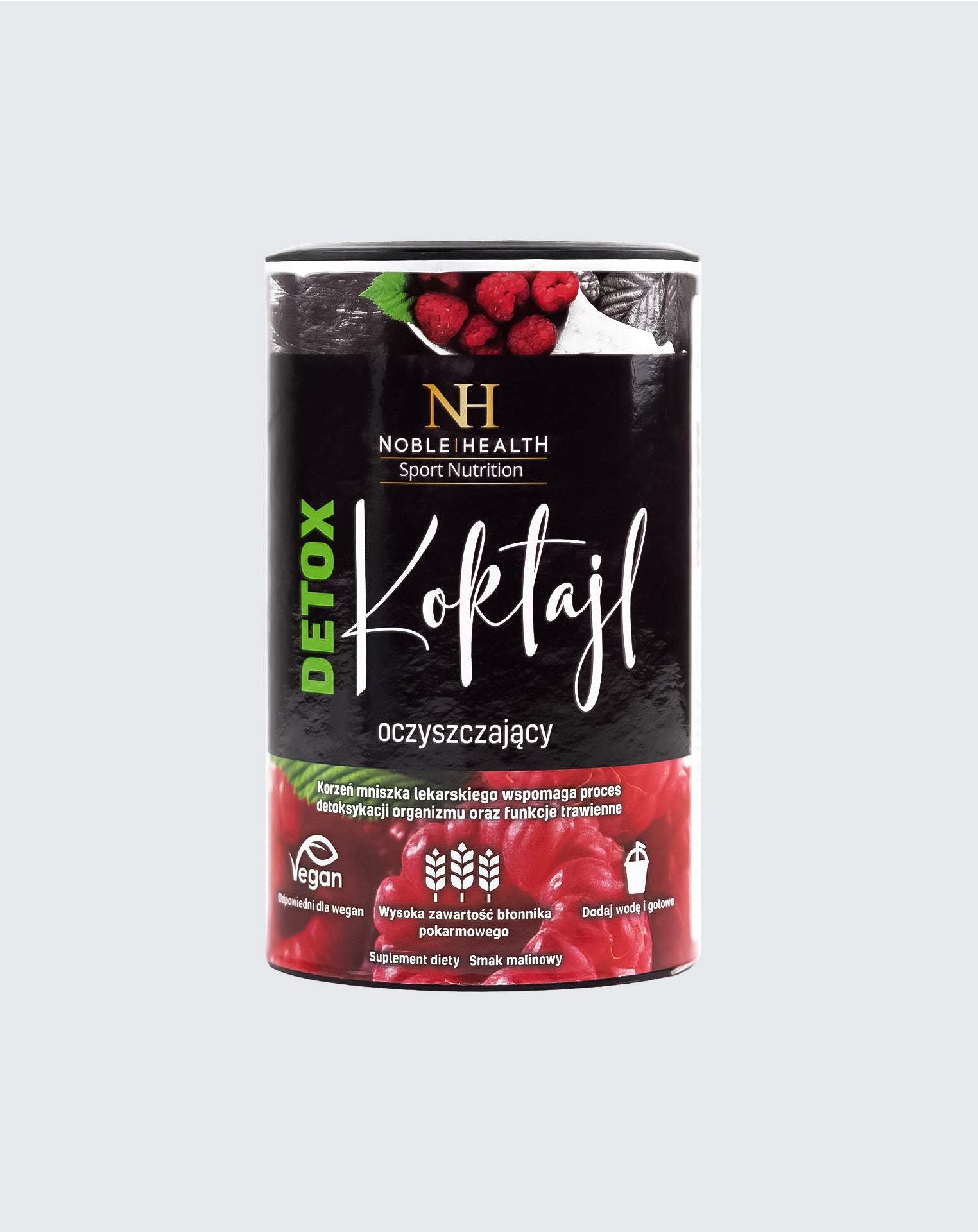 Raspberry cleansing cocktail – detoxification support thanks to