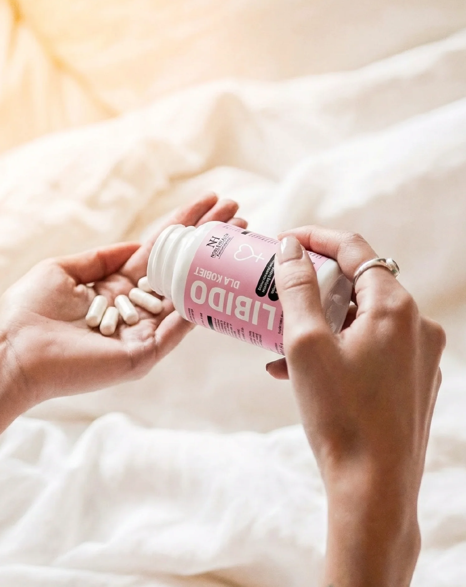 Libido for women - Korean ginseng in capsules for good sexual relations
