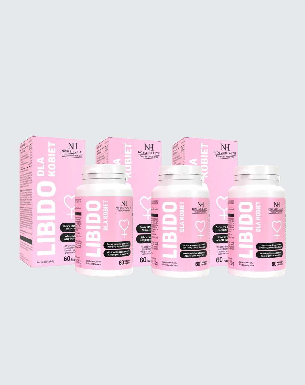 Set of 3 x Libido for women